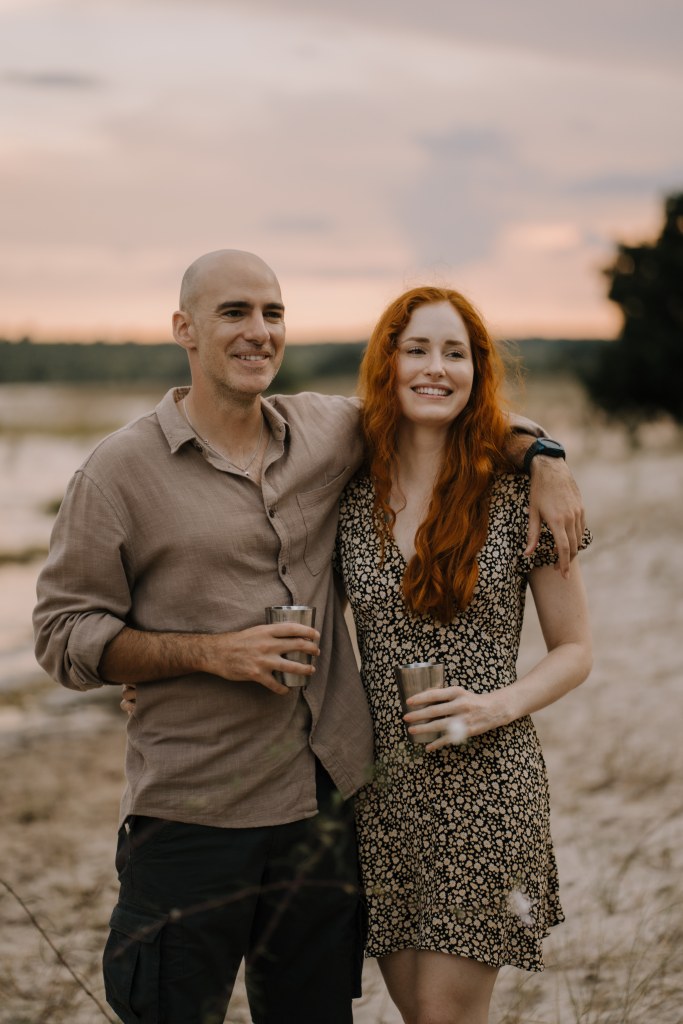 Hildegard and Tom, the founders of Rooikop Travel and Tours