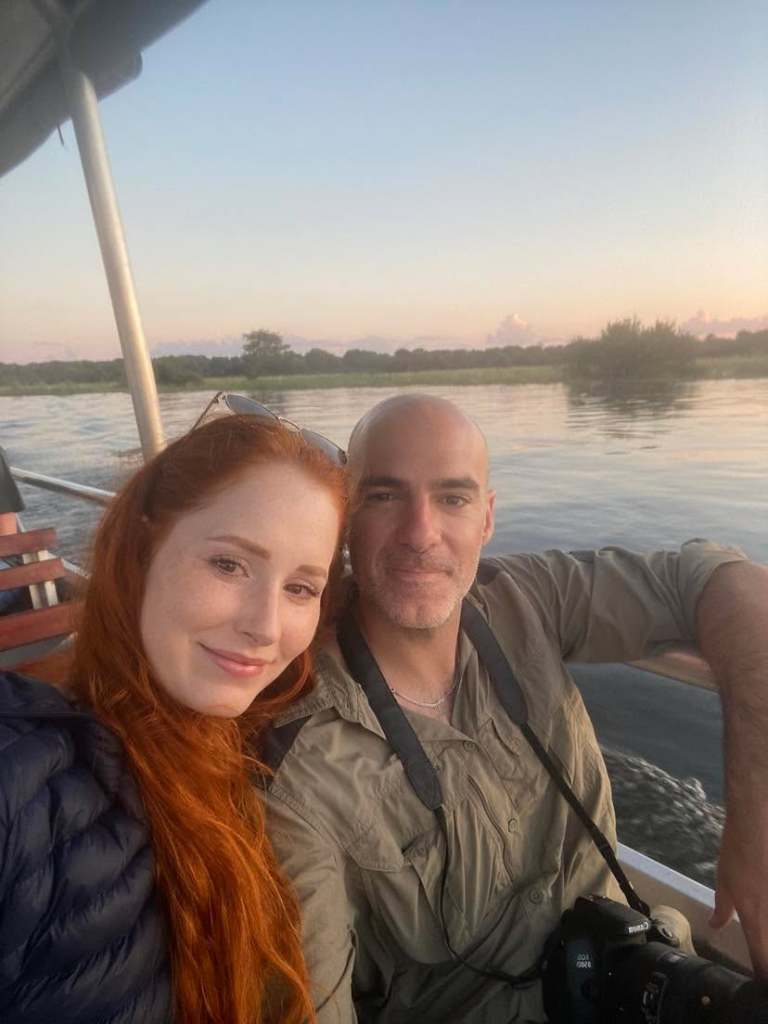 Hildegard et Tom lors de l’un de leurs voyages